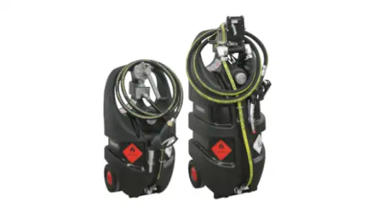 CONTENITORE TROLLEY TRASPORTO BENZINA