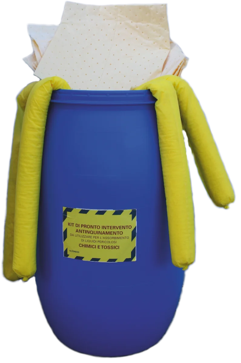 KIT PRONTO INTERVENTO CHEM IN FUSTO OMOLOGATO