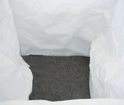 Sacchi BIG BAG con tessuto filtrante per oli 2